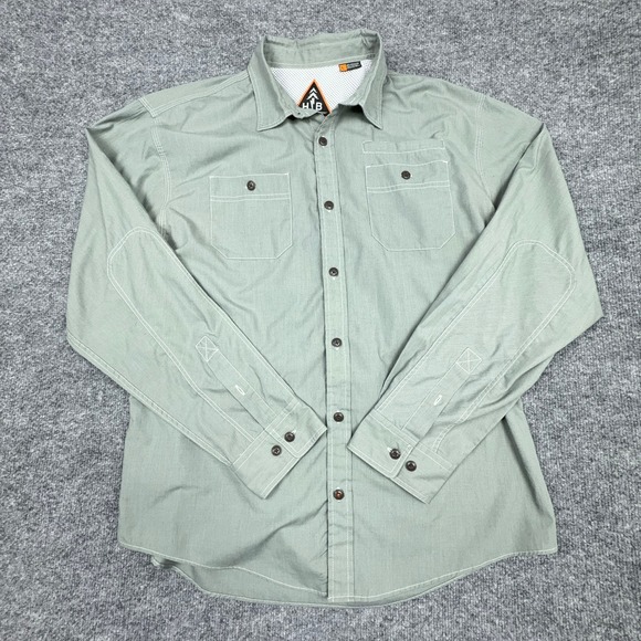 Other - Howler Brothers Huckberry Travel Shirt Gulf Stream Button Up Long Sleeve Mens L